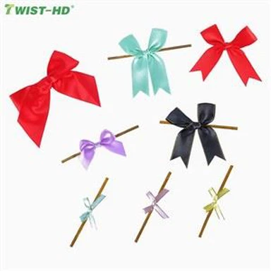 Bogha Réamh-Cheangailte Inphriontáilte Le Ceangal Twist Sreang